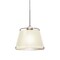 Besa Lighting Pica 9 Cord Pendant, White Sand, Satin Nickel Finish, 1x75W Incandescent 1JT-PIC9WH-SN - alternate 1